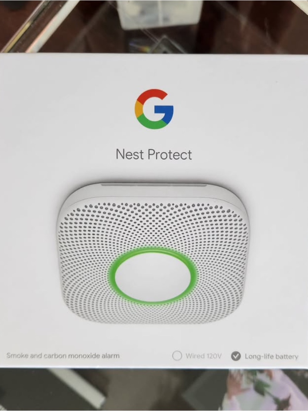 Google Nest Protect Smoke & Carbon Monoxide Alarm - White